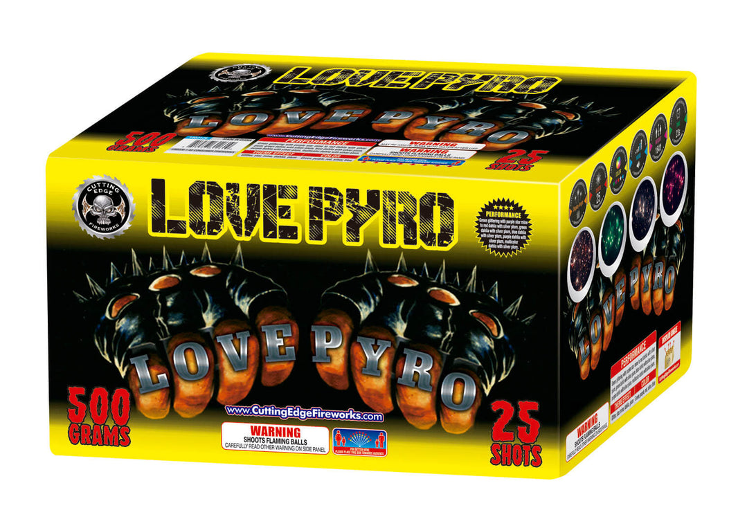 Love Pyro 25-Shot XL Aerial Cake