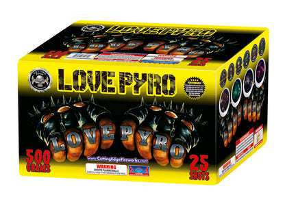 Love Pyro 25-Shot XL Aerial Cake