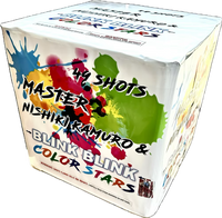 Master Nishiki Kumaro with Blink Blink Color Stars 49-Shot XXL Aerial Cake