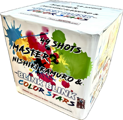 Master Nishiki Kumaro with Blink Blink Color Stars 49-Shot XXL Aerial Cake