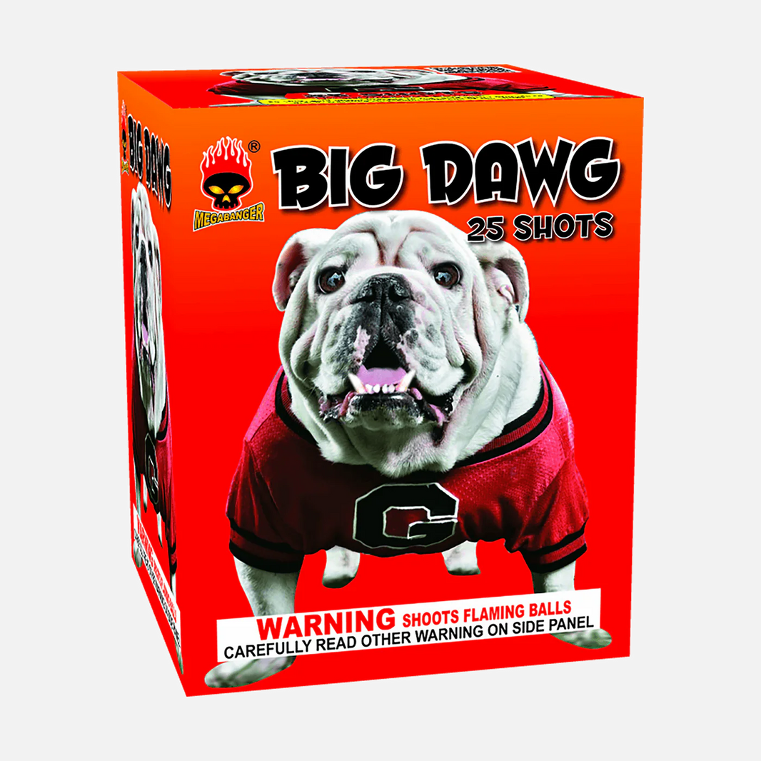 Big Dawg 25-Shot Standard Aerial Cake