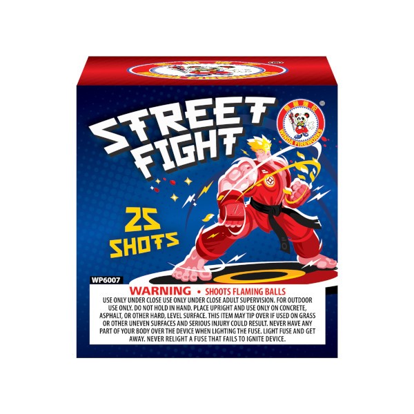 Pastel Aéreo Estándar Street Fight de 25 Disparos