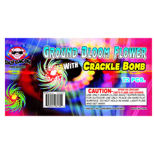 Ground Bloom Flower w/Crackle Bomb (6-Pack)