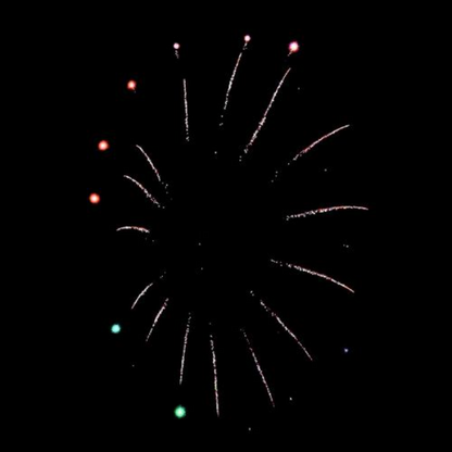 Ghost Ring Blue to Red to Yellow to Green w/ Brocade Ring (60mm) Single Shot Pro-Line