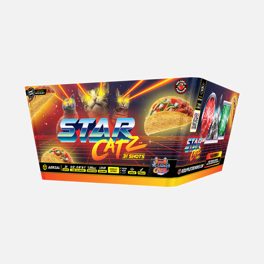 Star Catz™ 31-Shots XL® Aerials