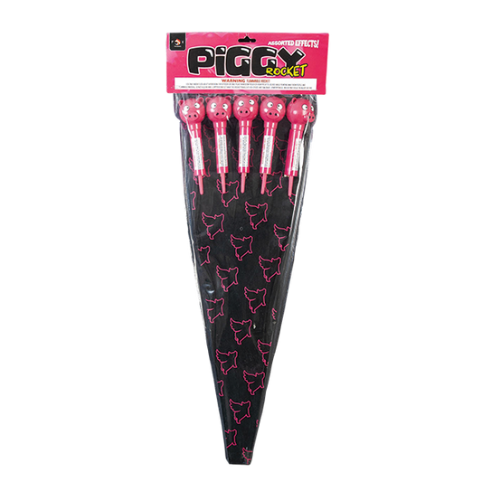 Piggy Rocket XL Rocket (5-Pack)