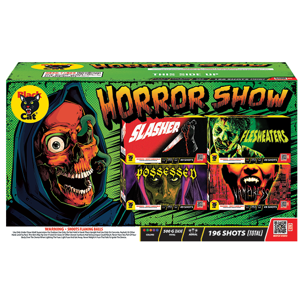 Horror Show 196-Shot Aerial Assortment Set