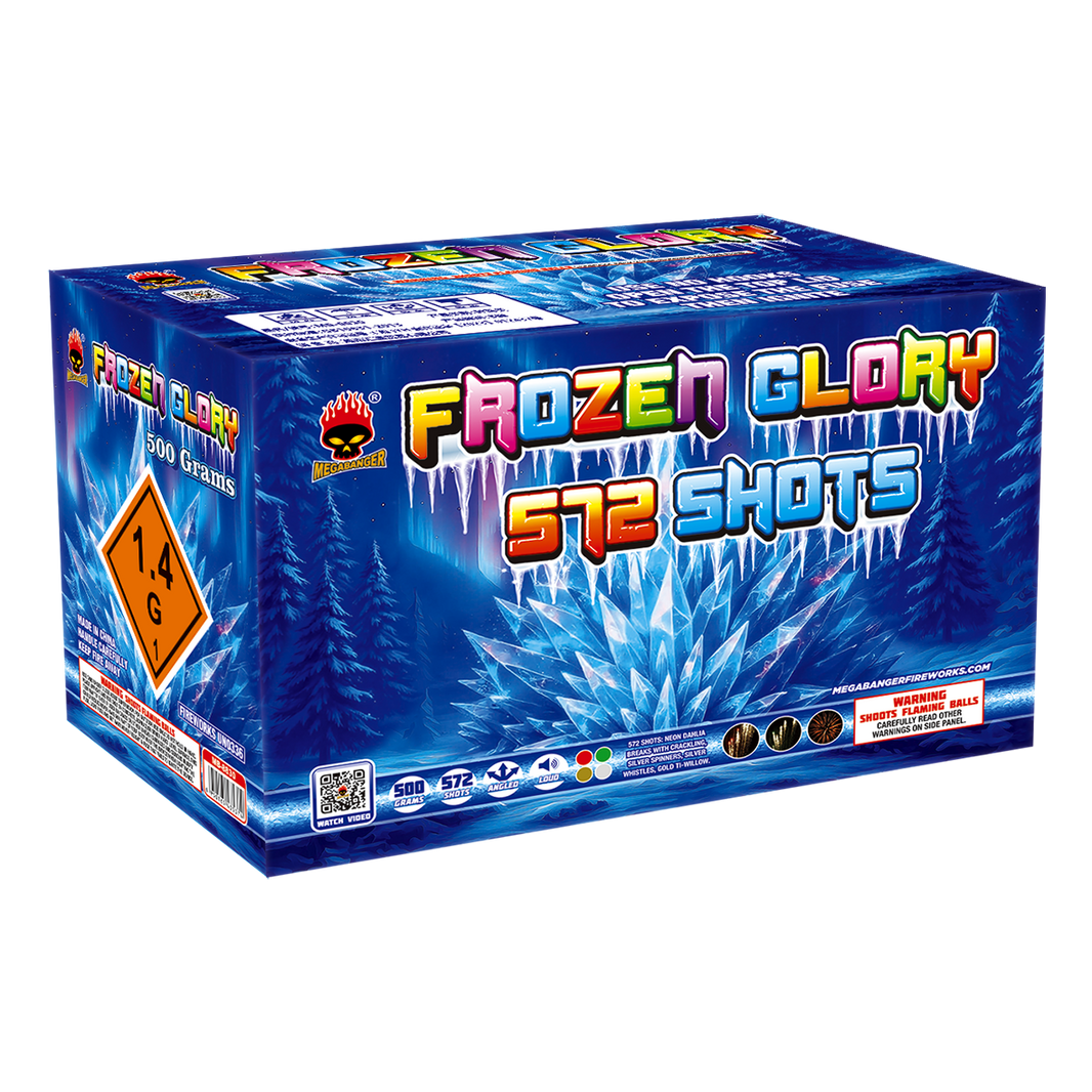 Frozen Glory 572-Shot XL Aerial Cake