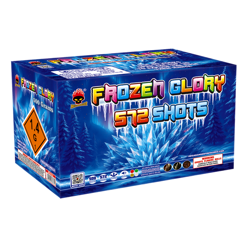 Frozen Glory 572-Shot XL Aerial Cake