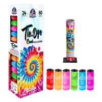 Tie-Dye 24-Shot 5 in. Canister Shells