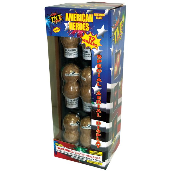 Bolas American Heroes de 6 Tiros