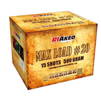 Torta aérea Max Load #20 de 15 disparos XL