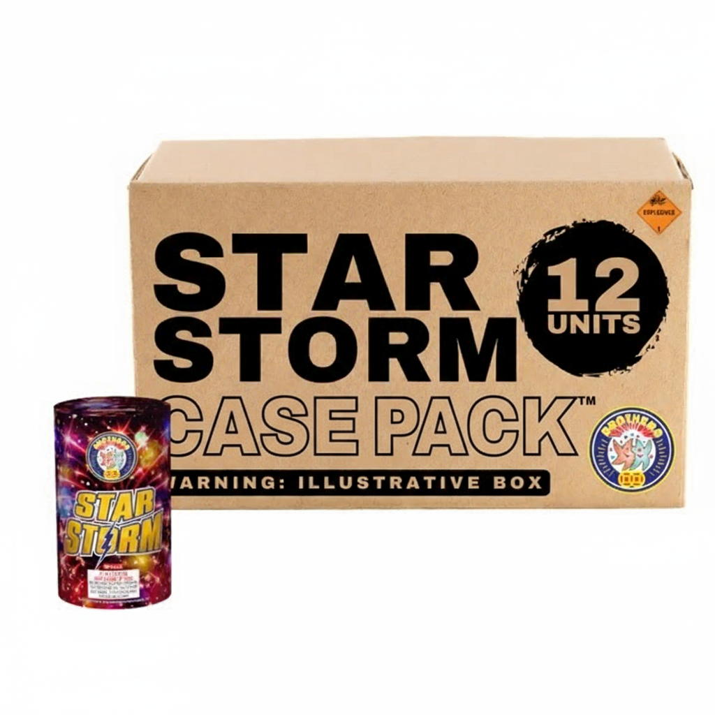 Star Storm Standard Fountain | Case Pack™ 12/1