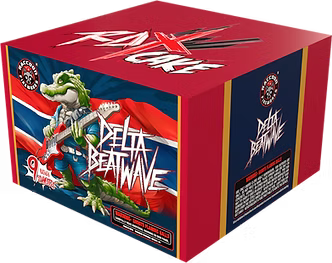 Delta Beat Wave 9-Shot XL Aerial Cake