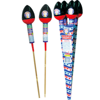 Maximum Altitude Bottle Rockets (4-Count)