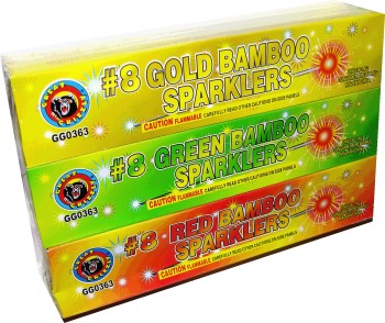 Sparkler #8 Color Bamboo (12-Pack)
