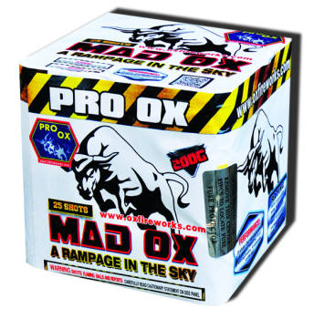 Rampage In The Sky 25-Shot Standard Aerial Cake