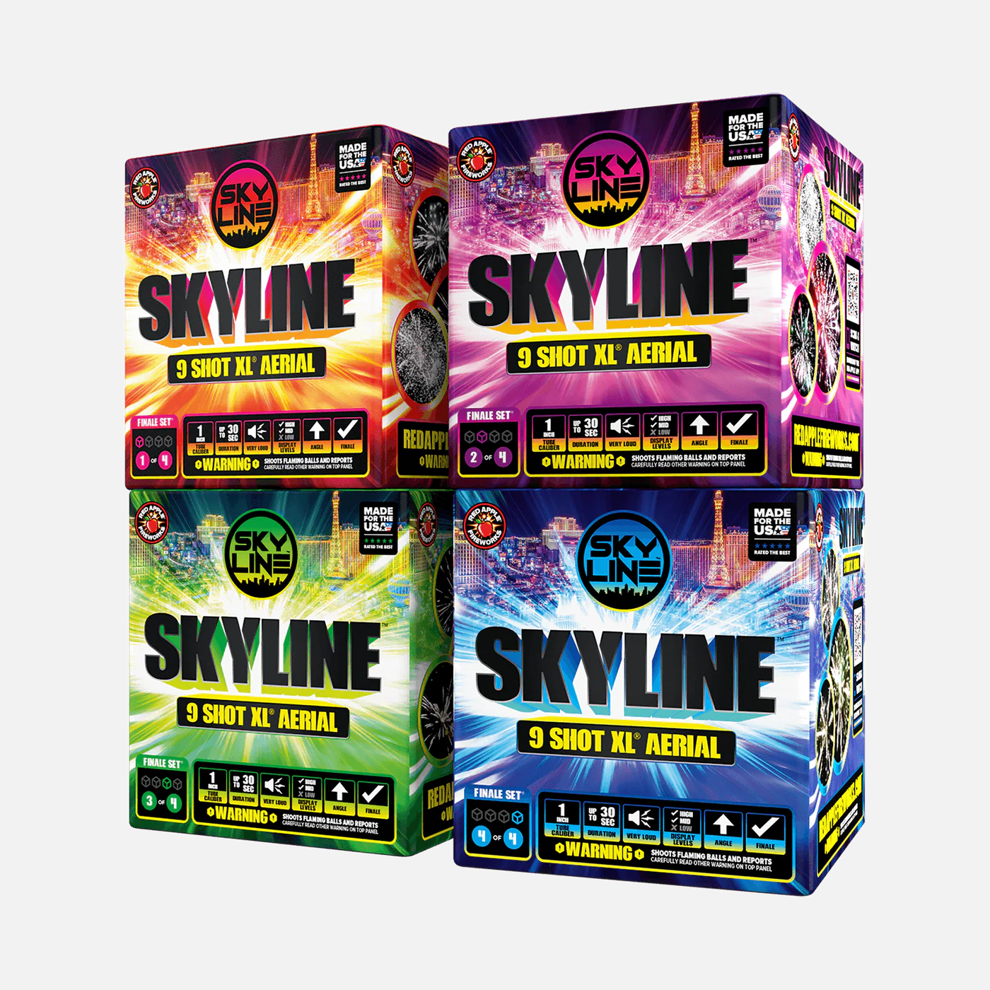 Skyline 36-Shot XL Aerial Finale Set