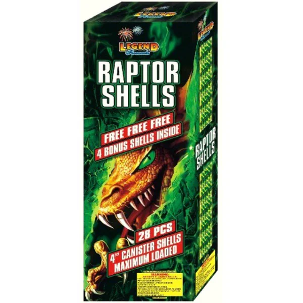 Raptor Shells 28-Shot Canister Shells