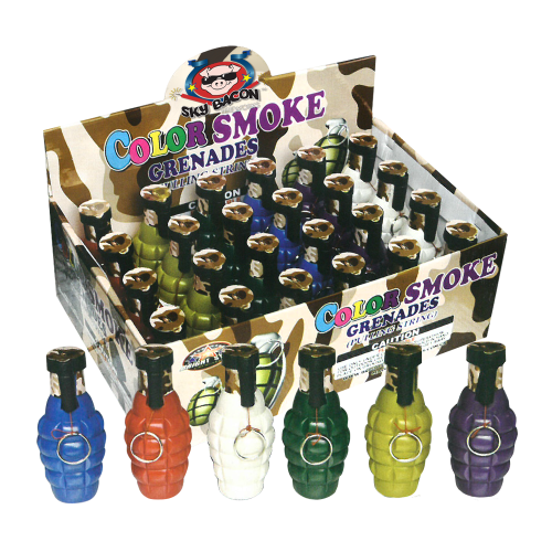 Color Smoke Grenades (Random Color)