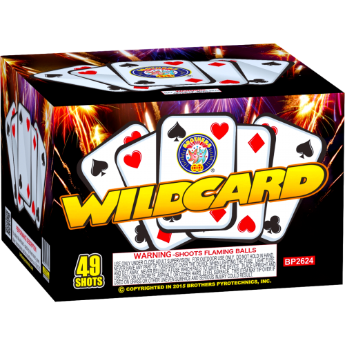 Wildcard 49-Shot Standard Aerial Cake