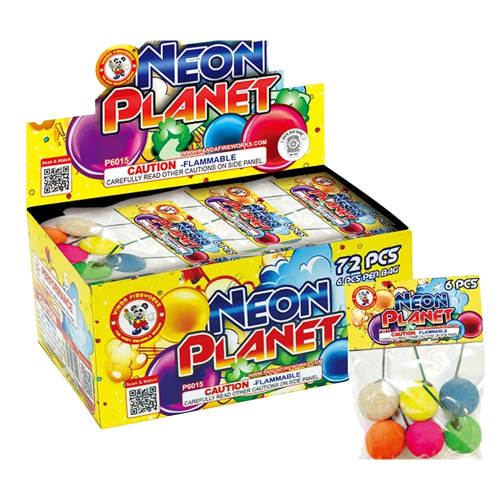 Neon Planet Smoke Balls (6-Pack)