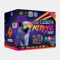 Lazer Kittyz™ 25 disparos Marco de plástico