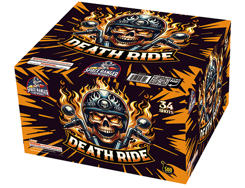 Death Ride 34-Shot XL Aerial Cake