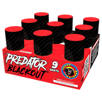 Predator Blackout 9-Shot XXL Aerial Cake