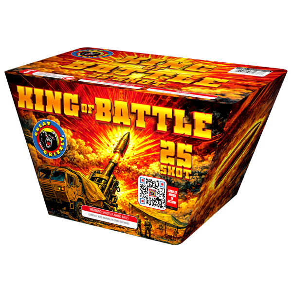 King of Battle 25-Shot XL Aerial Cake