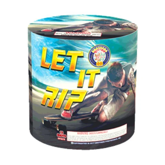 Let It Rip 12-Shot Standard Aerial Cake
