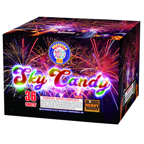 Sky Candy 36-Shot XL Aerial Cake