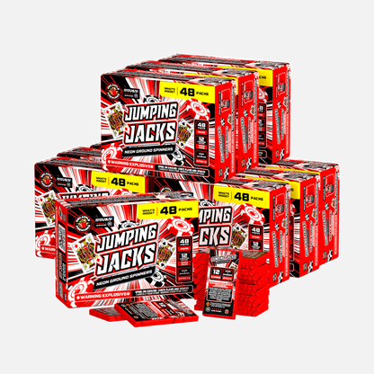 Jumping Jacks Neon Ground Spinners