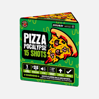 Pizza-Pocalypse™ 90 Disparos Estándar de Sets de Finales Aéreos®