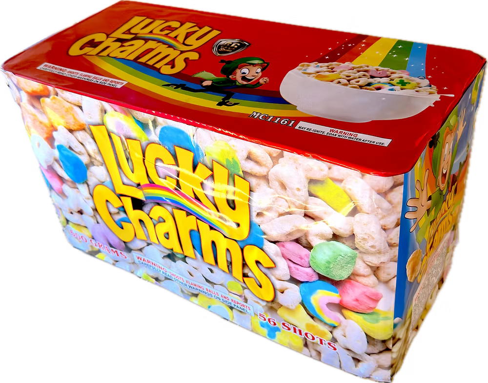 Lucky Charms 56-Shot XXL Aerial Cake