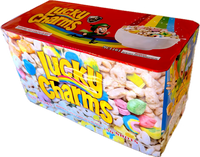 Tarta aérea XXL Lucky Charms de 56 disparos