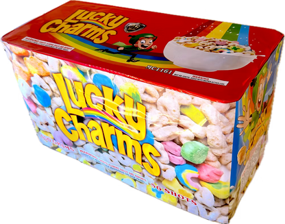 Tarta aérea XXL Lucky Charms de 56 disparos
