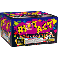 Riot Act 49-Shot XL Aerial Cake