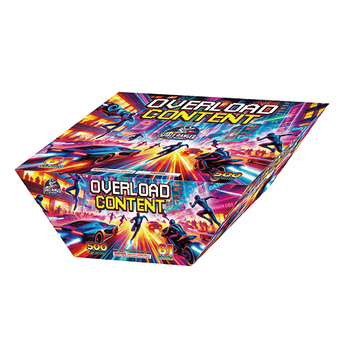 Overload Content 61-Shot XL Aerial Cake
