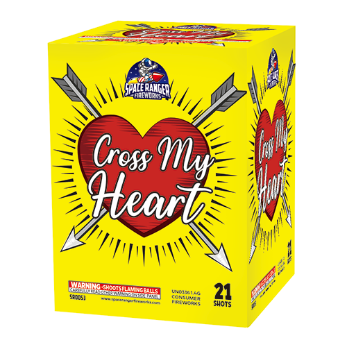 Cross My Heart pastel aéreo estándar de 21 disparos