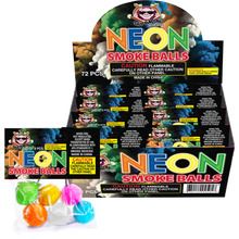 Neon Smoke Balls Clay (6-Pack)