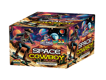 Space Cowboy 33-Shot XL Aerial Cake