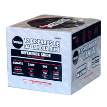 Red Dahlia (30sec) 12-Shot XL Aerial Cake