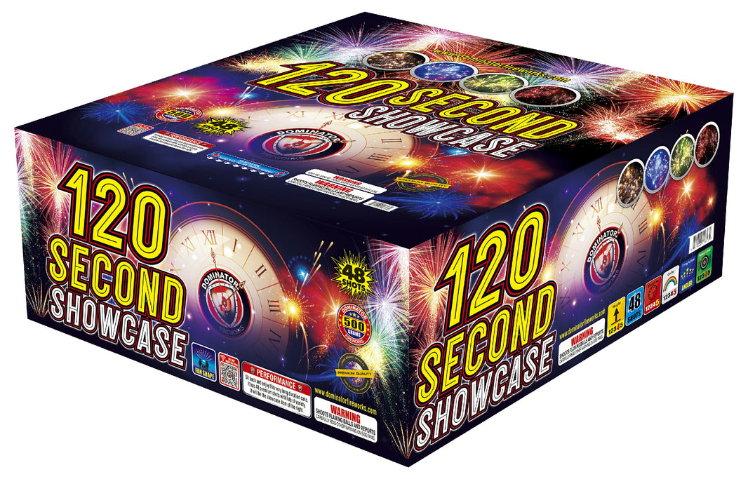 2 Minute Showcase 48-Shot XL Aerial Cake