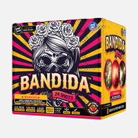 Calavera® Bandidos 48 disparos, sets de fuegos artificiales aéreos estándar para finales®