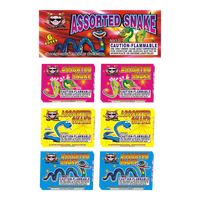Assorted Snake Bag Ground Novelty (6-Pack)