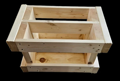 Great Lakes Mortar Racks™ 24-Shot EMPTY  Double Row Straight Rack