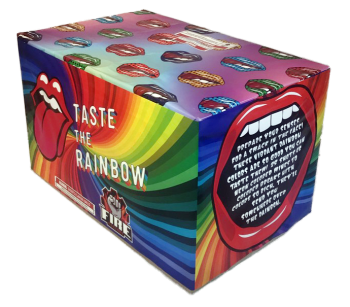 Taste The Rainbow 25-Shot XL Aerial Cake