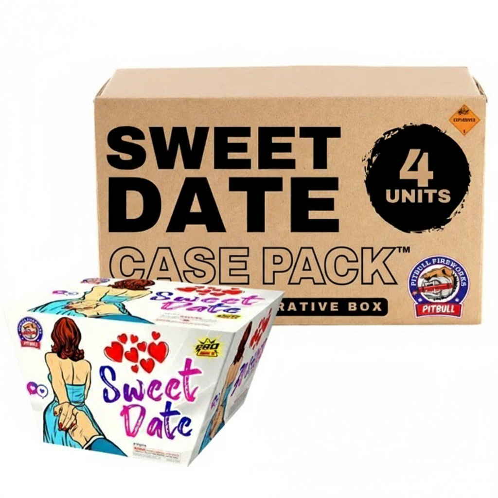 Sweet Date 30-Shot XL Aerial Cake | Case Pack™ 4/1