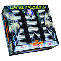 Smoke n Mirrors 18-Shot 1.75 in. Canister Shells